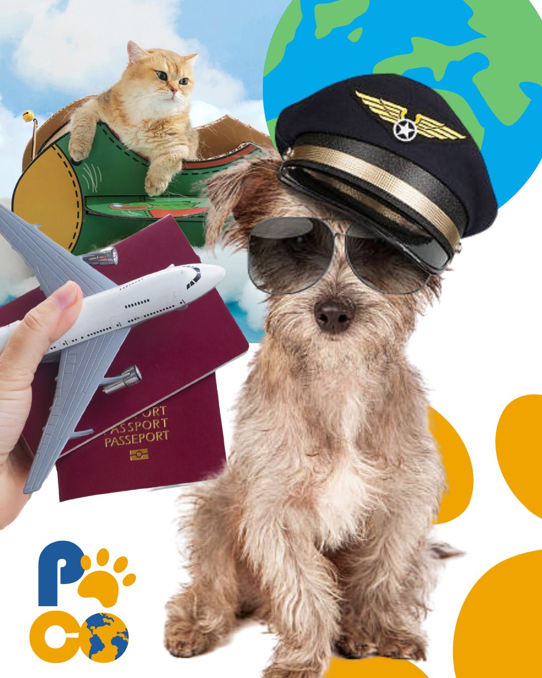 transporte de perritos internacionales